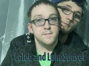 Caleb_and_LukeSunset